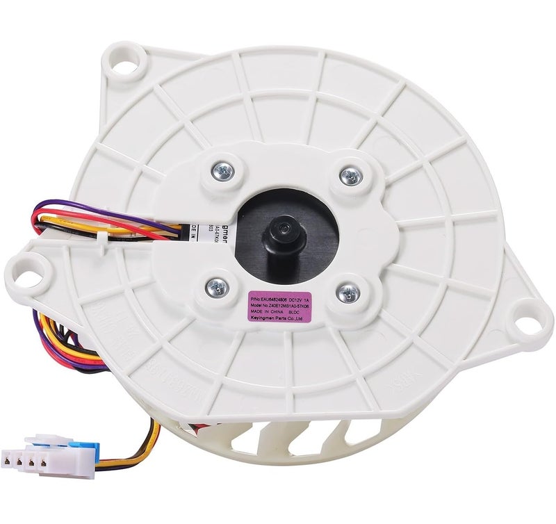 IXGPUTS EAU64824806 Refrigerator Evaporator Fan Motor for LG Refrigerator.12V 1A DC Fan Motor 2-Years Warranty - Image 3